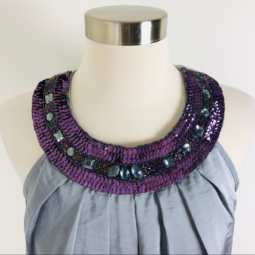 Gorgeous Halter Top with sequins By Adiva - Picture 2 of 7